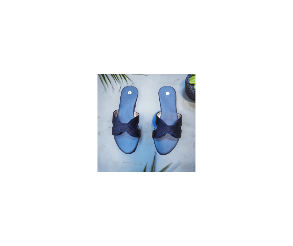 X-Strap Flat Slippers