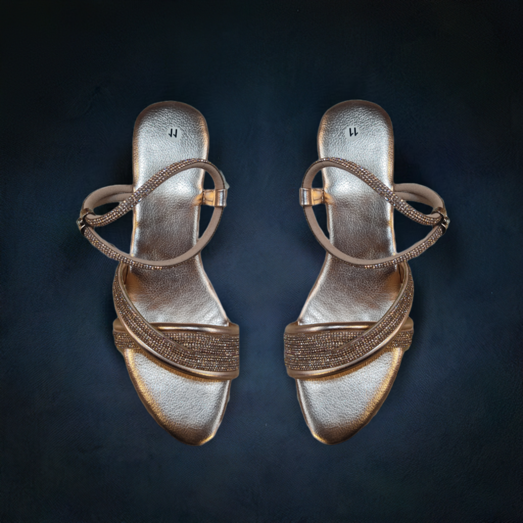 Ankle Strap Heels Slippers