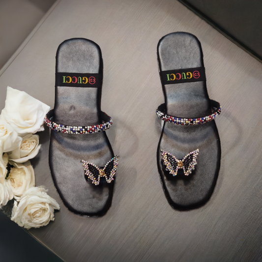 Butterfly Flat Slippers
