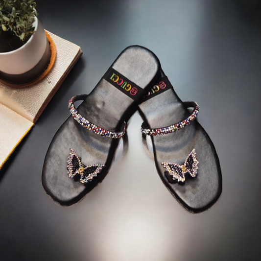 Butterfly Flat Slippers