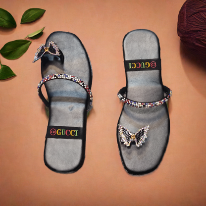 Butterfly Flat Slippers