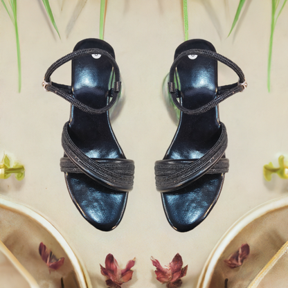 Ankle Strap Heels Slippers