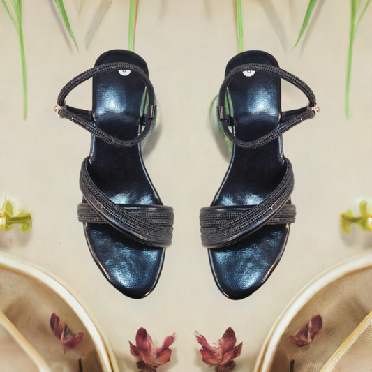 Ankle Strap Heels Slippers