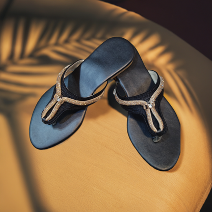 Elegant Drift Flat Slippers