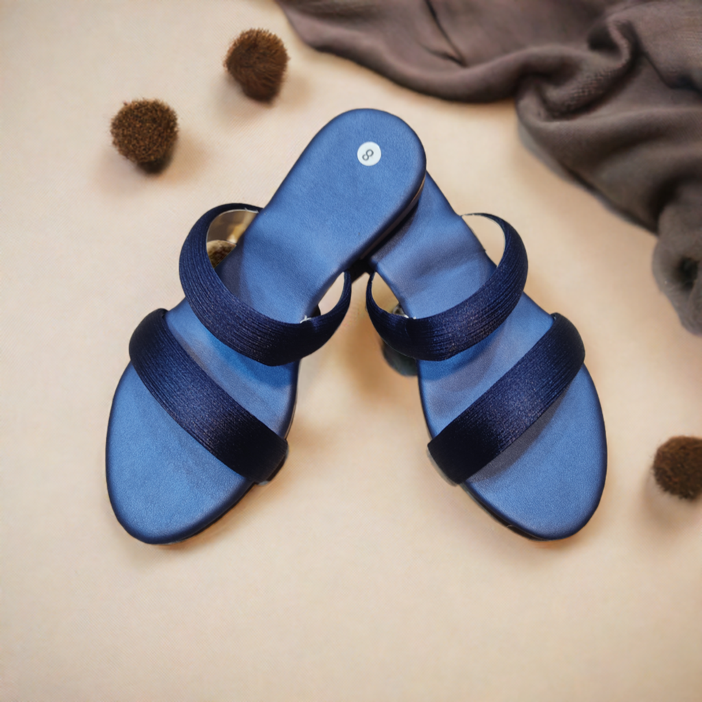 Veluxe Silk Flat Slippers