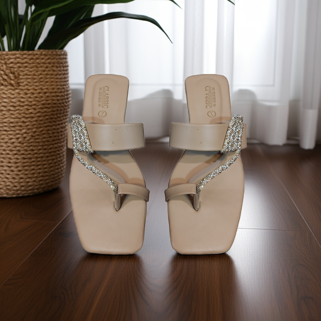 Elite Bloom Flat Slippers