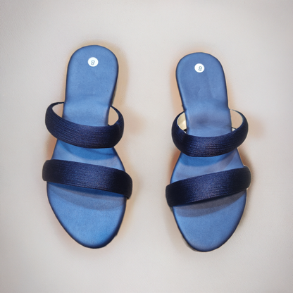 Veluxe Silk Flat Slippers