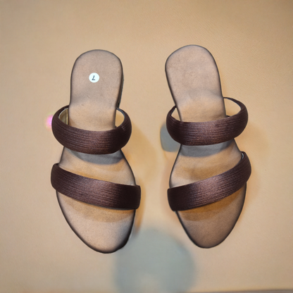 Veluxe Silk Flat Slippers