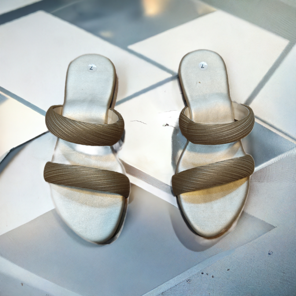 Veluxe Silk Flat Slippers