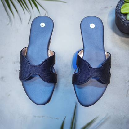 X-Strap Flat Slippers