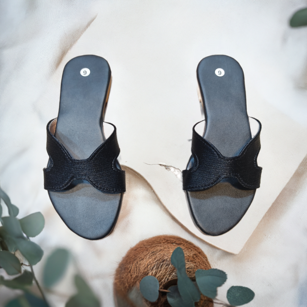 X-Strap Flat Slippers