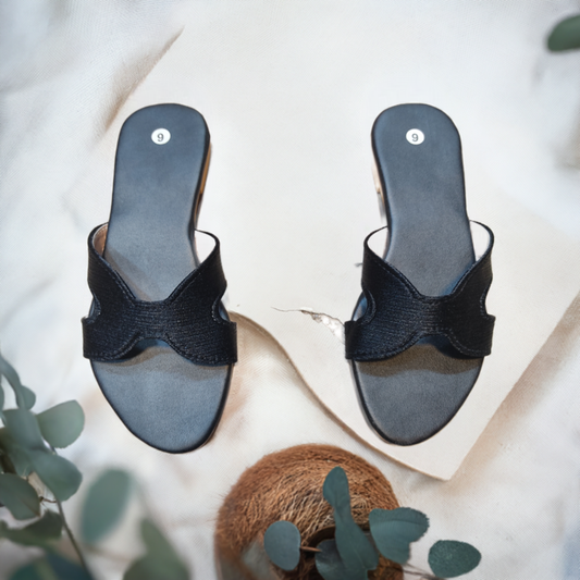X-Strap Flat Slippers