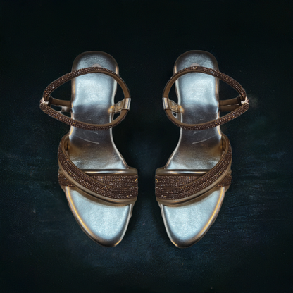 Ankle Strap Heels Slippers
