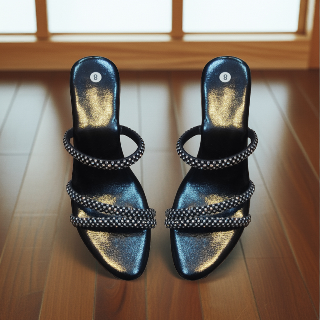 Trio Step Heels Slippers