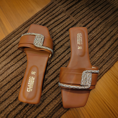 Royal Aura Flat Slippers