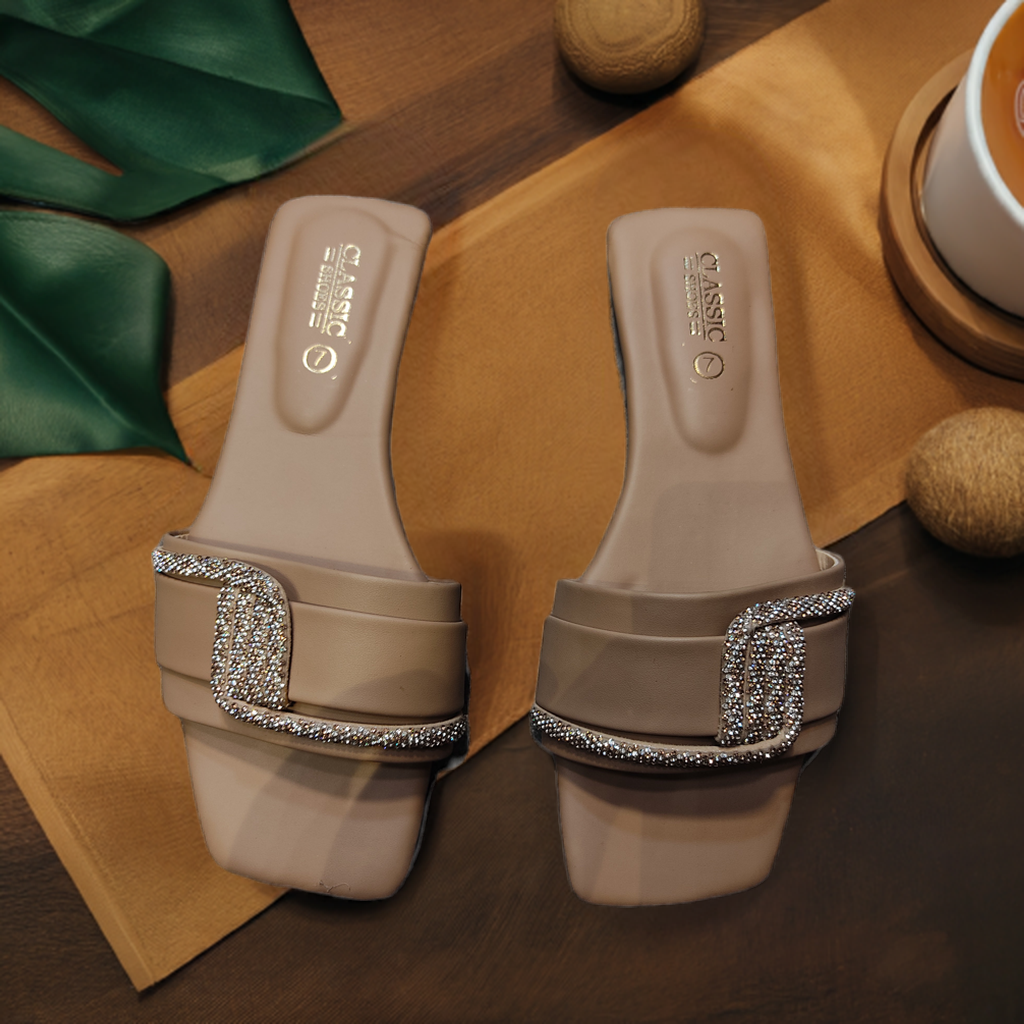 Royal Aura Flat Slippers