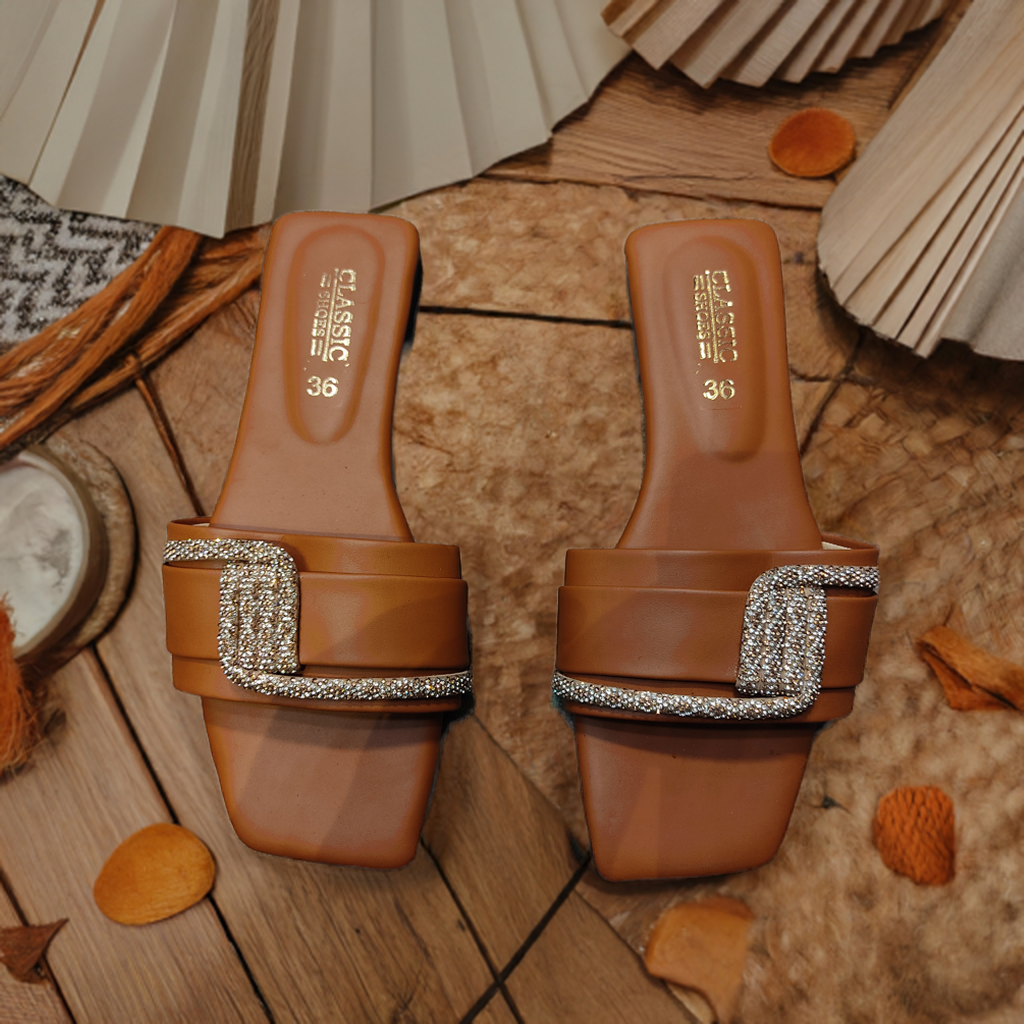 Royal Aura Flat Slippers