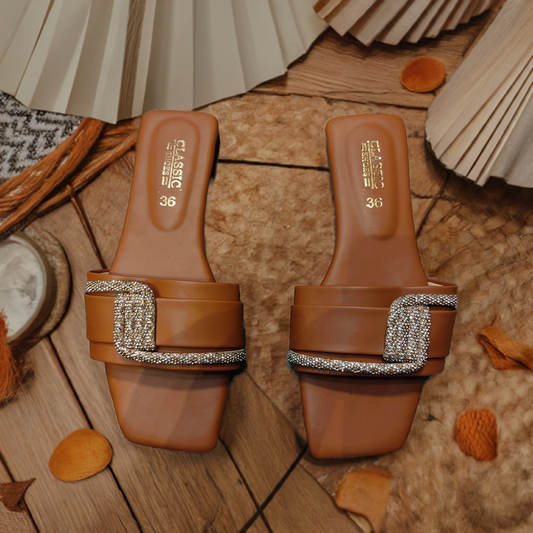 Royal Aura Flat Slippers